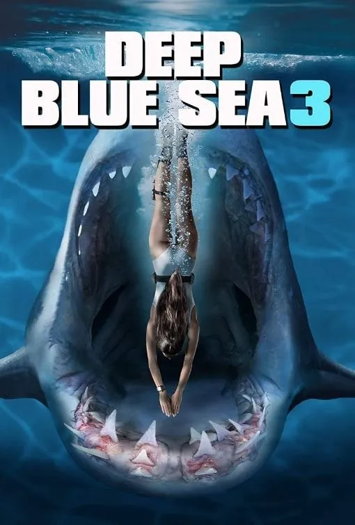 Deep Blue Sea 3 movie poster in 4K on Pro IPTV VOD