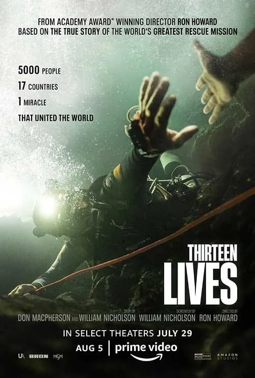Thirteen Lives cinema release on Pro IPTV streaming