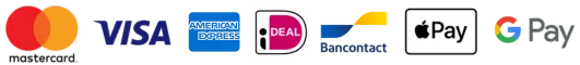 Accepted secure payment methods including Visa MasterCard PayPal and Crypto